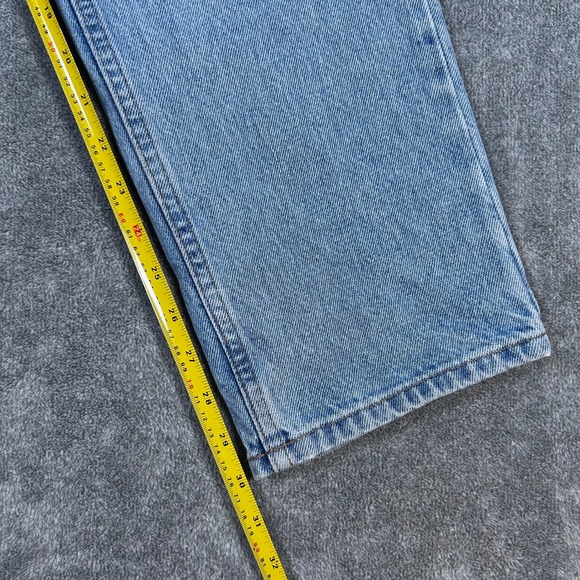 Vintage LL Bean Classic Fit Mens Light Wash Denim Jeans Mens 33x30 - Picture 9 of 12